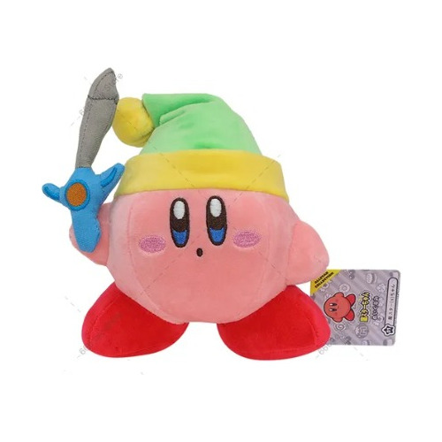 Peluche Kirby Sword Link Zelda All Star 20cm Nin (Reacondicionado)