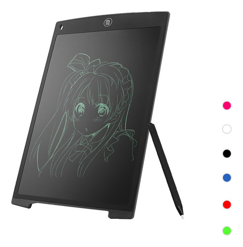 Bloc De Notas Para Dibujar, Tableta Digital H12, Lcd, 12 Pul