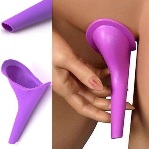 Urinol Mijador Xixi Feminino Silicone Prático E Higiênico