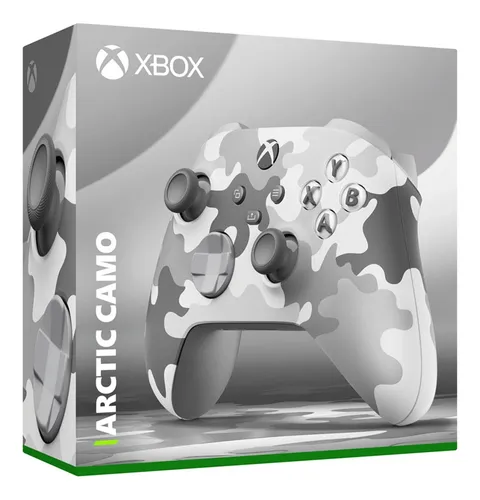 Controle Xbox Arctic Camo - Sem Fio - Original Microsoft