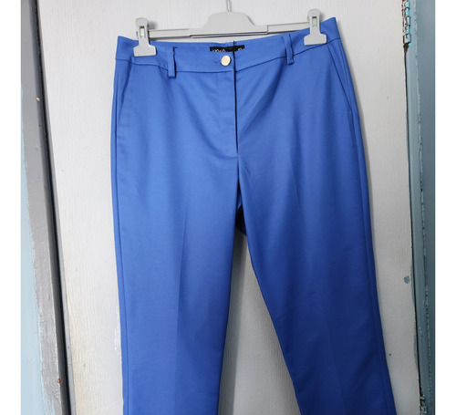 Pantalón Recto Liola Mujer Azul