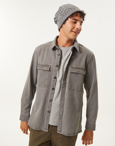 Sobrecamisa Louis Gris