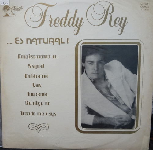 Freddy Rey - Es Natural - 5$ - Nuevo