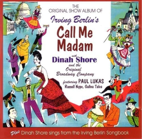 Cd: El Álbum Original Del Show De Irving Berlin S Call Me Ma