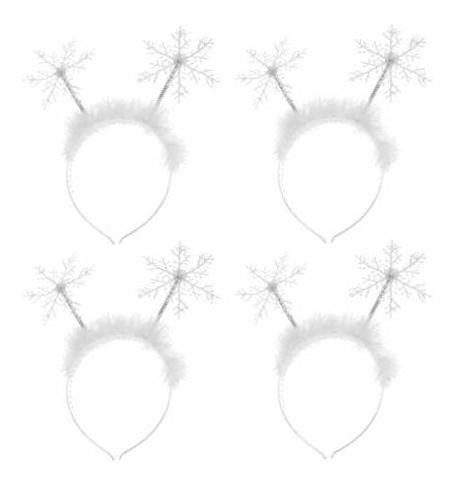 Diadema Navideña Luxshiny 4pcs, Accesorios Para Fiesta