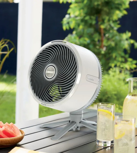 Ventilador Shark Flexbreeze Portable Con Pedestal 11.913 Cm Blanco Negro Plástico 3