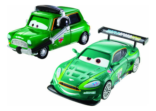 Disney/pixar Cars Nigel Gearsley Y Austin Littleton Vehícu.