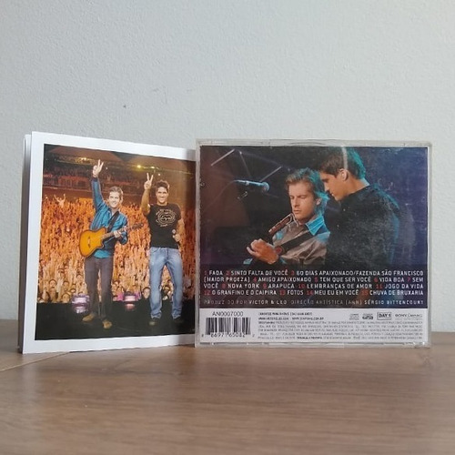 Cd Victor E Leo Ao Vivo Em Uberlândia (2007) (Usado)