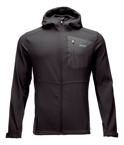 Chaqueta Hombre Lippi Seek Softshell Hoody Negro V20