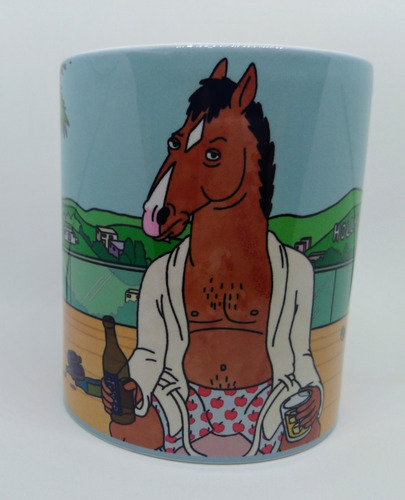 Caneca Personalizada De Porcelana Da Série Bojack Horseman