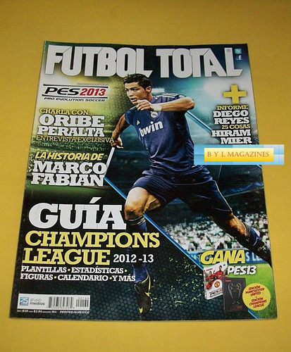 Cristiano Ronaldo Revista Futbol Total Oribe Peralta Hiram M