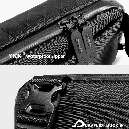 Bolso Bandolera Tomtoc Compact Edc X-pac, Diseño Minimalista