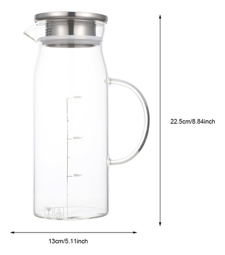Recipiente De Leche Para Frigorífico, Jarra De Vidrio Para A