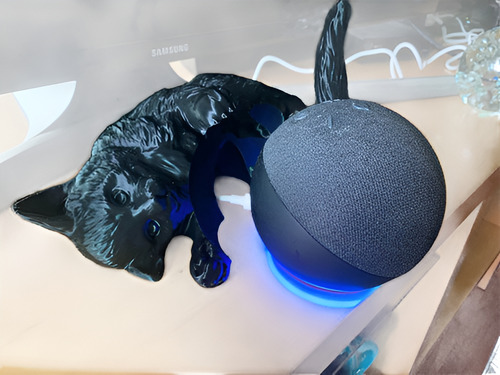 Soporte Amazon Alexa Echo Dot 4 De Gato