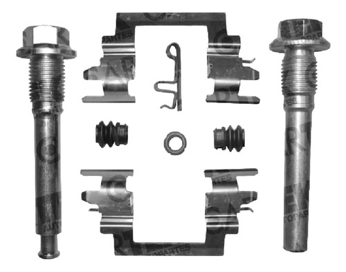 Kit Herrajes De Balatas Jeep Patriot 2007-2008-2009 Del Ck