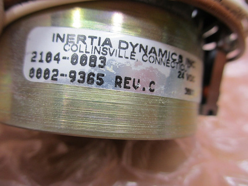 Inertial Dynamics 2104-0083 *new* Motor Brake Assembly 2 Ccb