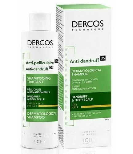 Dercos Shampoo Anticaspa Grasa 200ml Vichy