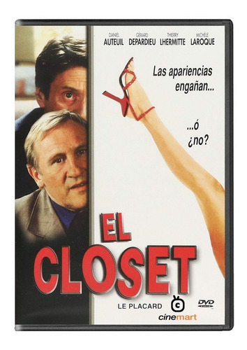 El Closet Gerard Depardieu Película Dvd (2001) 
