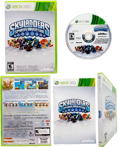 Skylanders Spyro's Adventure Xbox 360 En Español  (Reacondicionado)