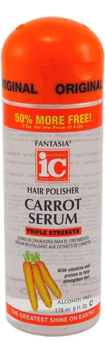 Fantasia Hair Polisher Fuerza Cabello Carrot Serum Strength