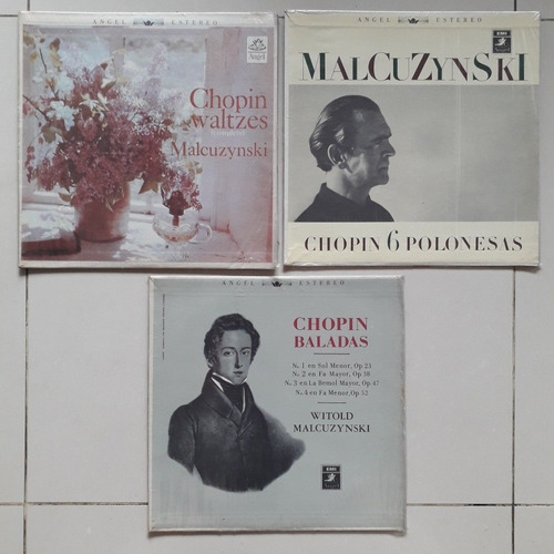 Lp/discos De Acetato Música Clásica Chopin, Malcuzynski