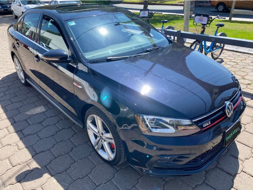 Imagen 9 de 14 de Volkswagen Jetta Gli Negro 2017 At Dakkar Autos