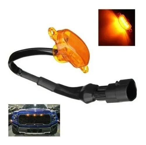 Luces Led Amarillas Para Persiana Parrilla Tipo Ford X5