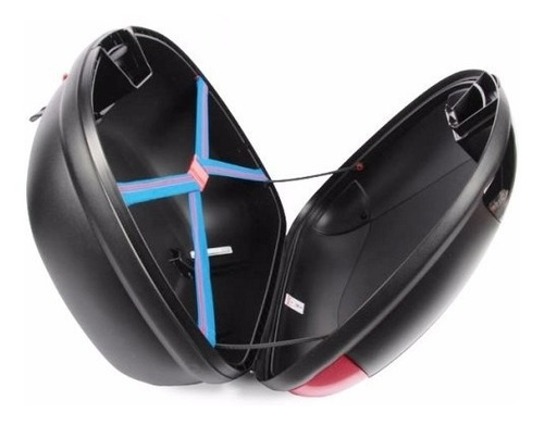 Imagen 5 de 7 de Baul Lateral Kappa K40 40 Litros C/baul Por Juego Moto Delta