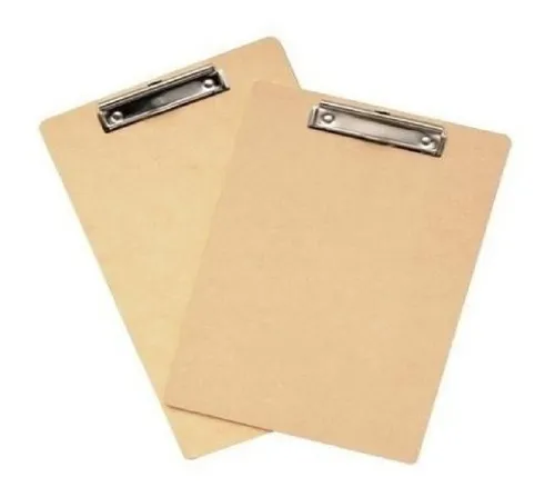 comprar Tabla Porta Block A4 Madera Portablock Broche Sujeta Papeles