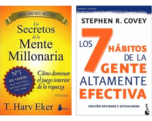 Combo Los Secretos De La Mente + Los 7 Habitos De La Gente