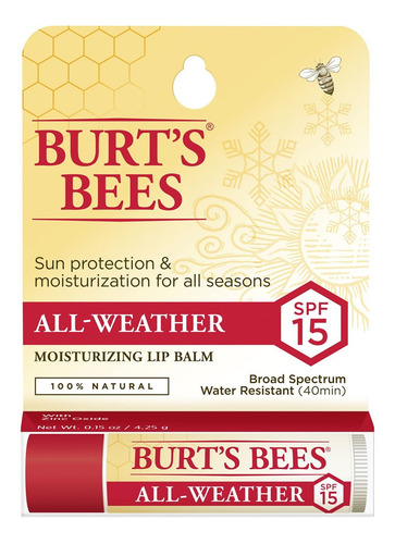Bálsamo Labial Burts Bees All Weather Spf/15 Lipbalm X1