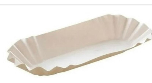 Canoa Bandeja Porta Completo/hot Dog Normal Carton 200uni