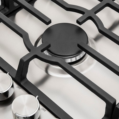 Parrilla Io Mabe Empotre Gas De 90 Cm A. Inox 6q Io916i0
