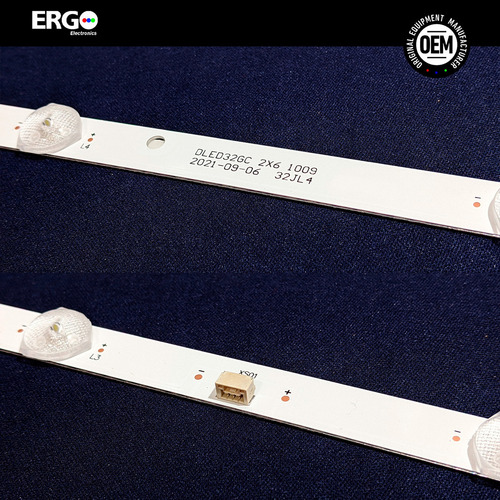 1 Kit Leds Hisense 32h5f (2t6l 6v) - Aluminio, Nuevo.