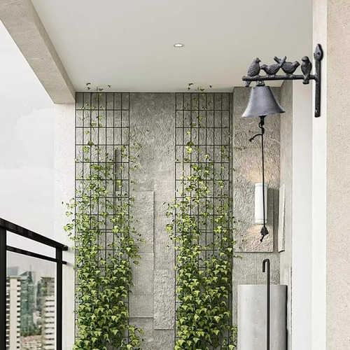 Compatible Decoración De Pájaros De Metal Para Exteriores,