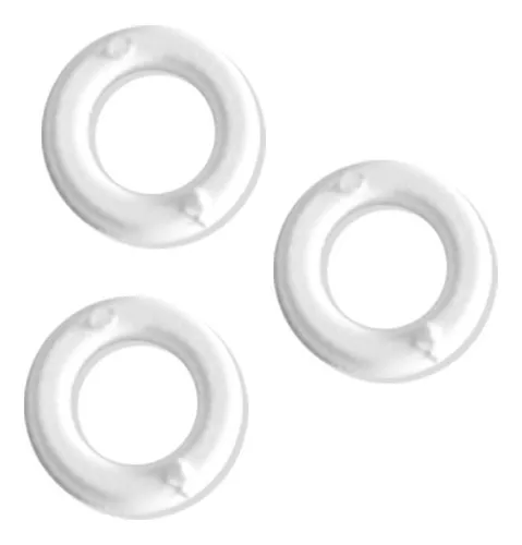 Argollas Plasticas Para Cortina Romana Por 24 - Star Deco