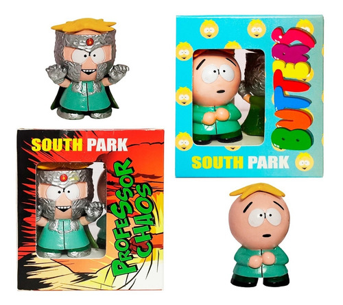 Figuras South Park Butters Vs. Professor Chaos Originales