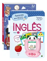 Comprar Kit Aprenda Inglês Leitor 224 Palavras Rosa + Livro 365 Atividades Inglês + Livro Inglês Escreva E Apague Caneta Mágica