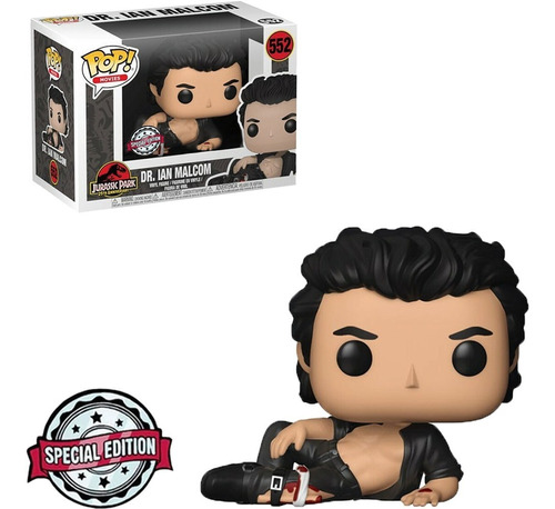 Funko Pop Jurassic Park Dr. Ian Malcolm Special Edition