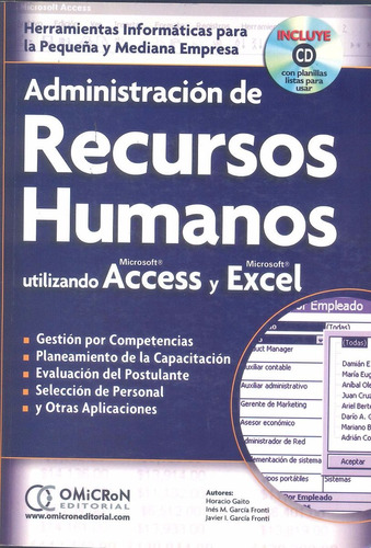 Administración De Recursos Humanos Utilizando Excel