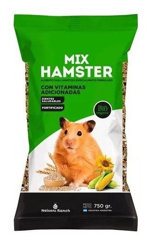 Mix Hamster Nelsoni Ranch 750gr Universal Pets