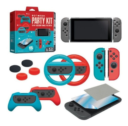 Imagen 2 de 5 de Party Kit Para Nintendo Switch Hyperkin Armor3