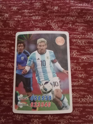 Carta Messi Futbol