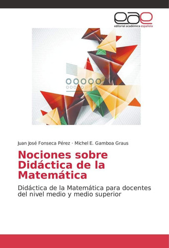 Libro: Nociones Sobre Didáctica De La Matemática: Didáctica