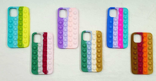 Capinha Bolha Compativel iPhone 12 6.1 Anti Stress Pop It