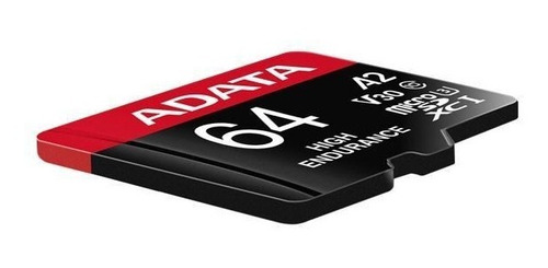 Imagen 3 de 3 de Memoria Adata Micro Sd Sdxc 64gb Cl10 V30 A2 High Endurance