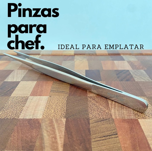 Pinzas De Cocina 20cm(ideal Para Emplatado, Chef, Bartender)