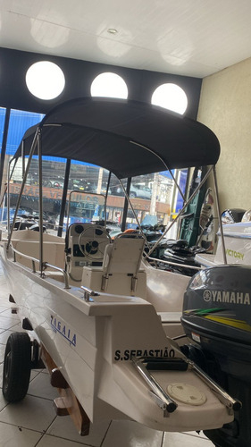 Barco Zagaia 650 C/ Yamaha 40hp Partida Eletrica Ano 2022