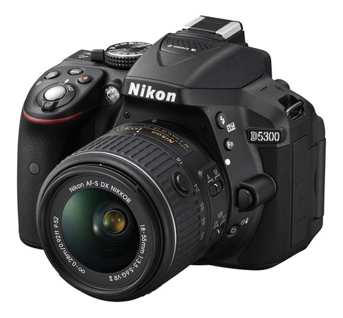 Camara Nikon D5300 24.2 Mp Kit 18-55mm F/3.5-5.6g Vr Ii Gps