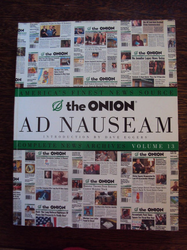 The Onion Ad Nauseam Complete News Archives Prensa Noticias